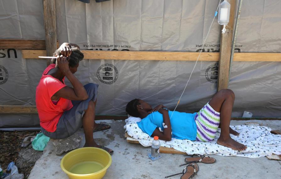 ONU teme que resurja con fuerza una epidemia de cólera en Haití tras huracán