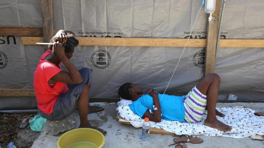 ONU teme que resurja con fuerza una epidemia de cólera en Haití tras huracán