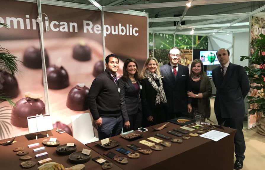 Cacao dominicano en el Salón del Chocolate de Londres 2016