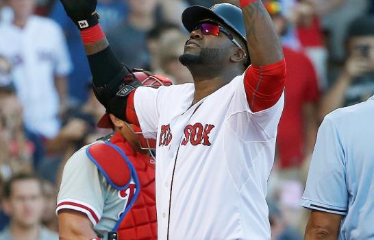 Los últimos turnos de David Ortiz en su despedida de Grandes Ligas