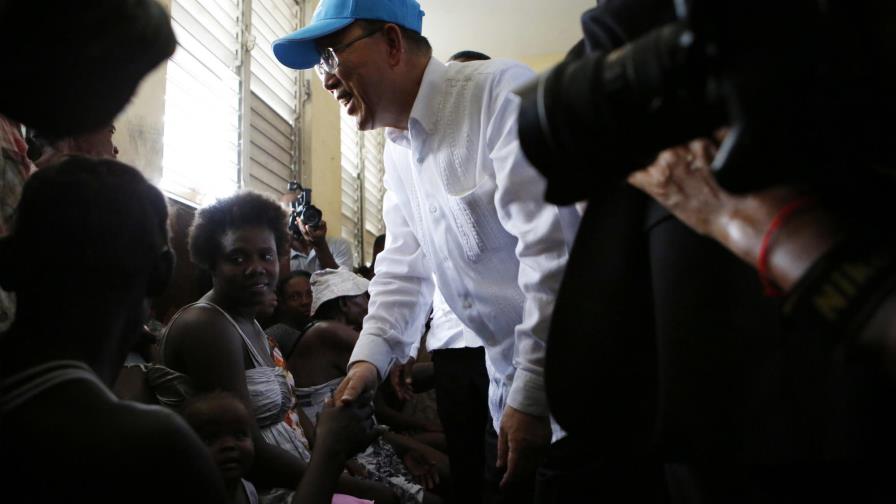 Ban Ki-moon llega a Haití para inspeccionar daños tras huracán 