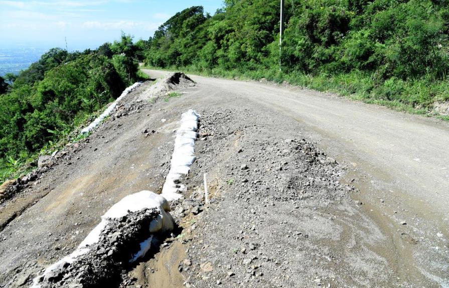 Productores agrícolas de la cordillera Septentrional exigen que reconstruyan carretera