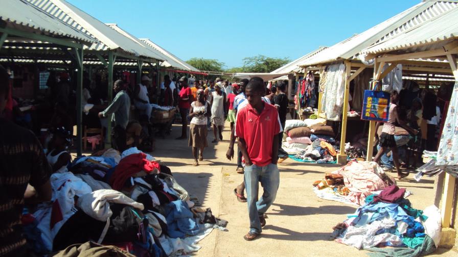 El mercado binacional  de hoy fue muy concurrido