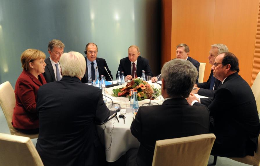 Ucrania y Siria dominan reunión de líderes en Alemania 
