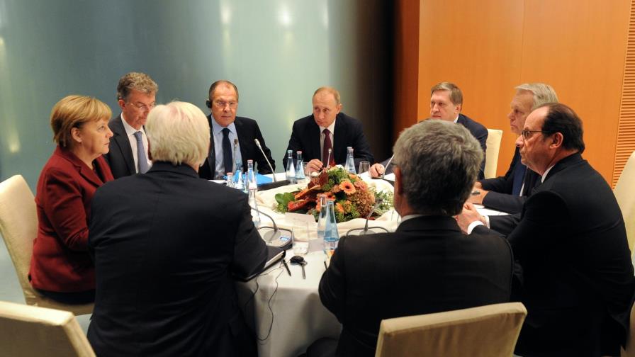 Ucrania y Siria dominan reunión de líderes en Alemania 