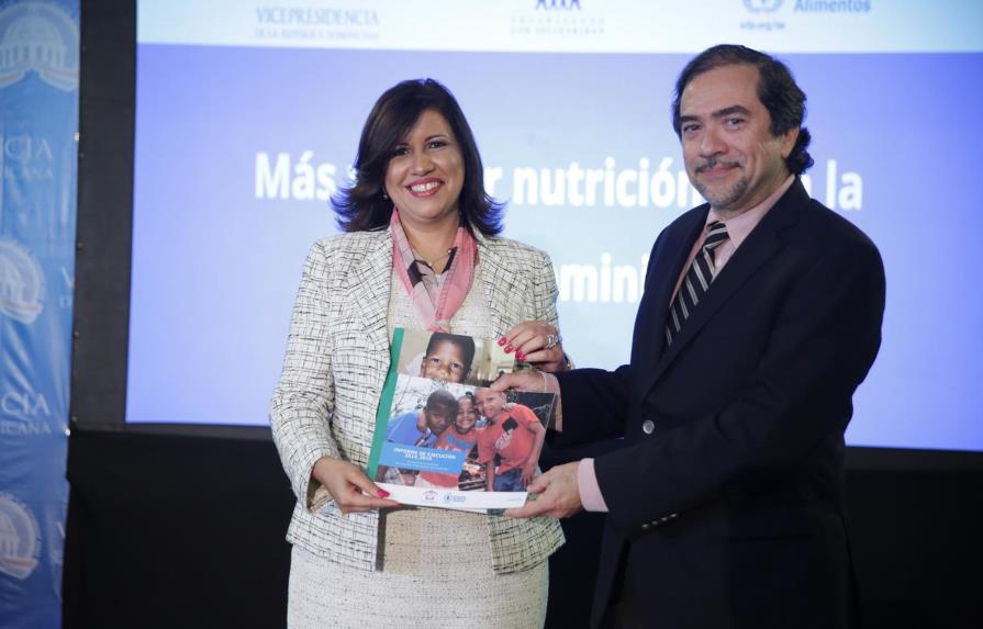 Programas nutricionales de la Vicepresidencia alcanzan 130 mil niños 