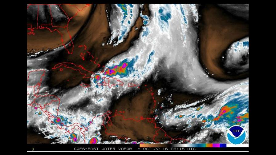 Vaguada seguirá provocando aguaceros; alerta para 16 provincias Vaguada seguirá provocando aguaceros; alerta para 16 provincias