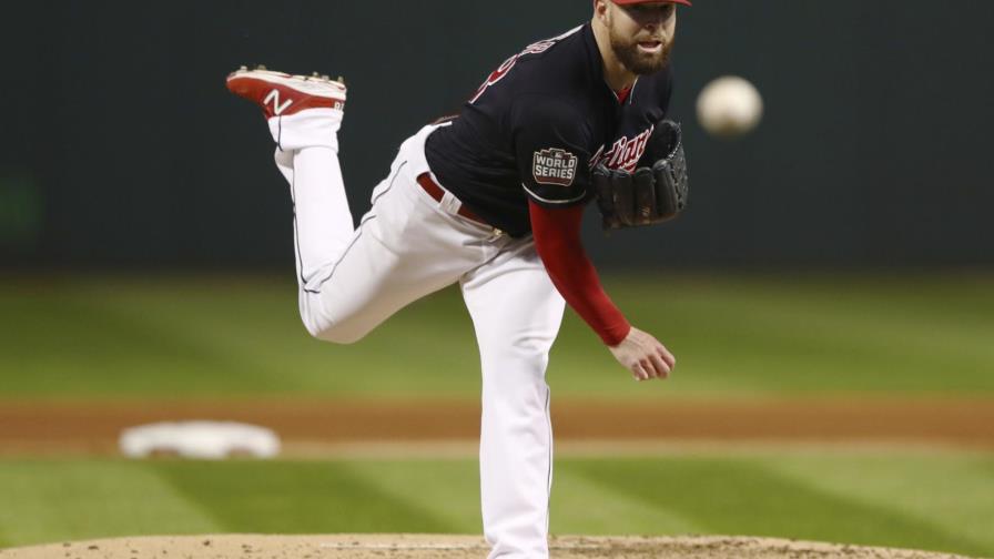 Los Indios de Cleveland dan el primer golpe en la Serie Mundial