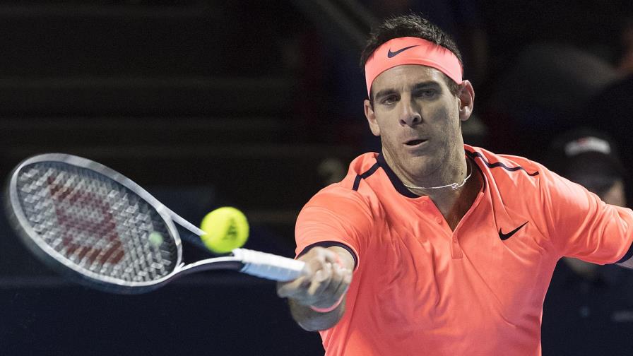 Juan Martín Del Potro avanza a cuartos de final en Basilea 