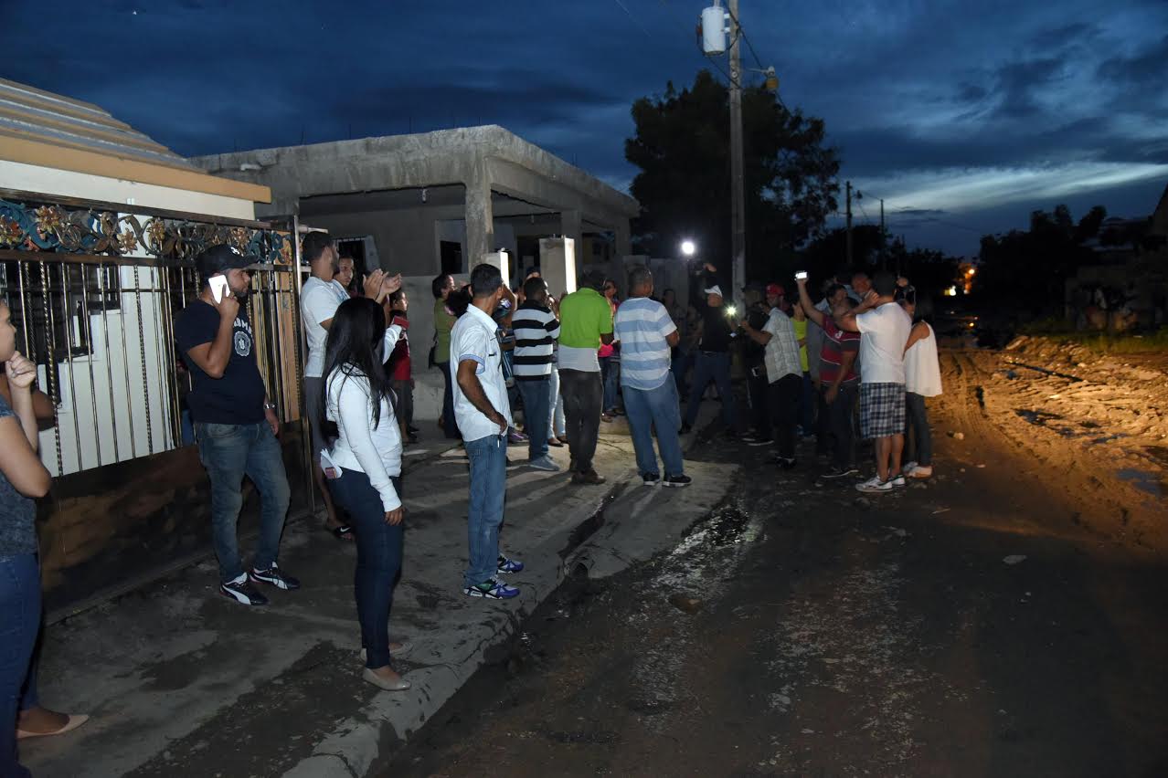 Residentes del sector El Ejecutivo