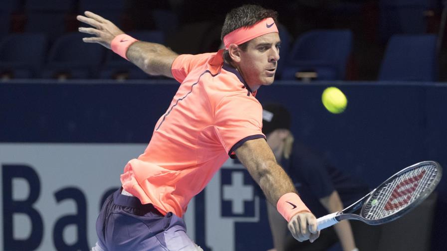 Juan Martín del Potro cae en cuartos de final en Basilea