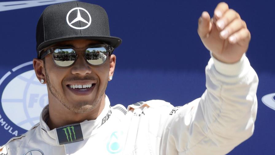 Lewis Hamilton, el más veloz en primera sesión del Gran Premio de México