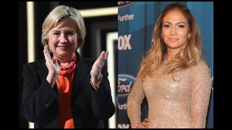 Hillary Clinton tendrá hoy un respiro en concierto latino con Jennifer López