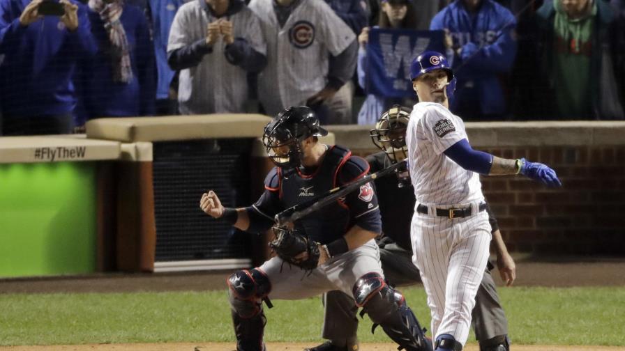 Javier Báez baja al 8vo turno y Heyward es titular en 4to juego 