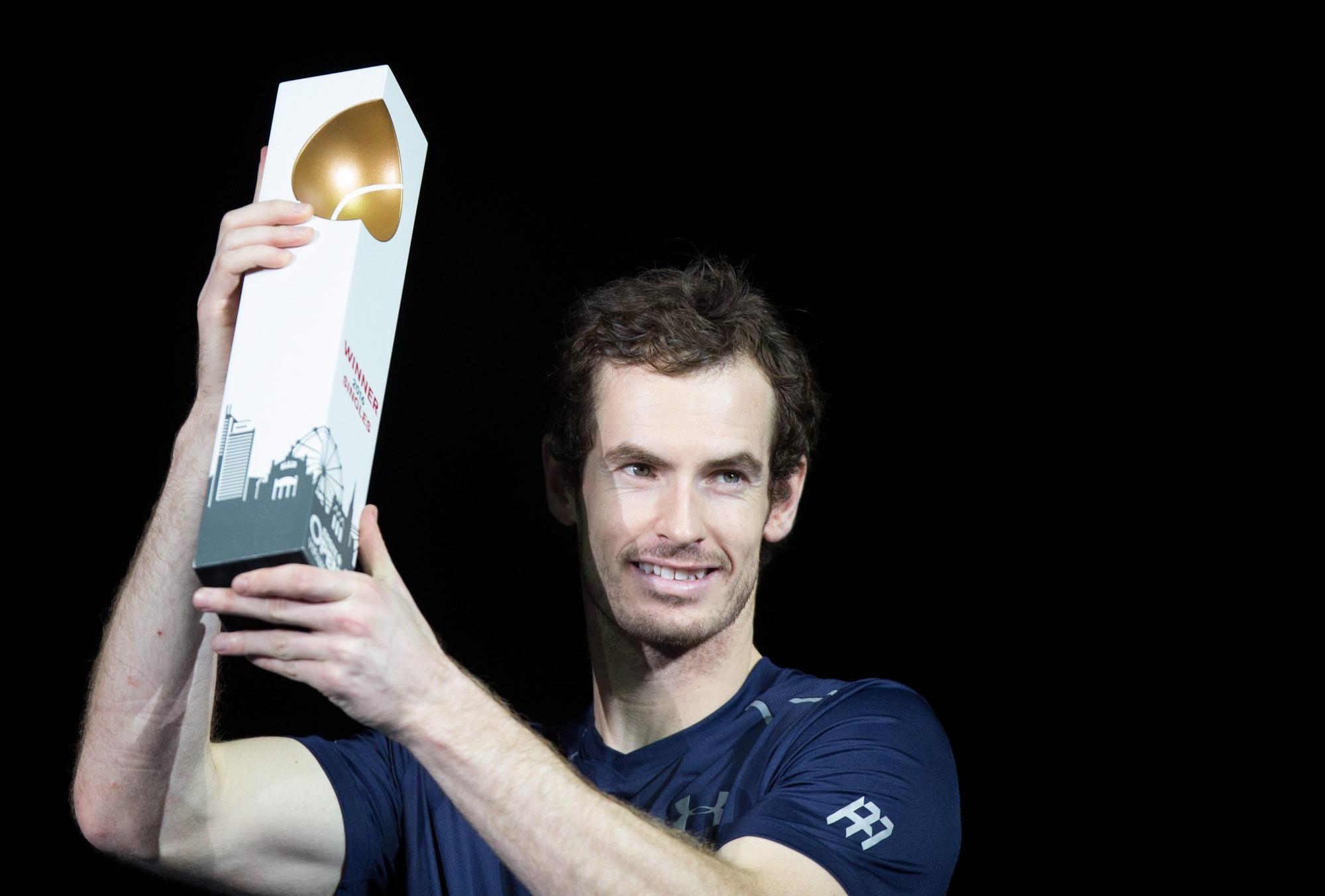 Andy Murray ganó el master de Viene y la victoria lo acerda a la posición número uno que ocupa Novak Djokovic.