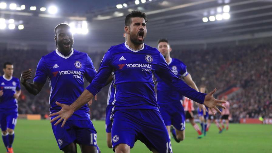 Hazard y Costa anotan en la 4ta victoria seguida de Chelsea 