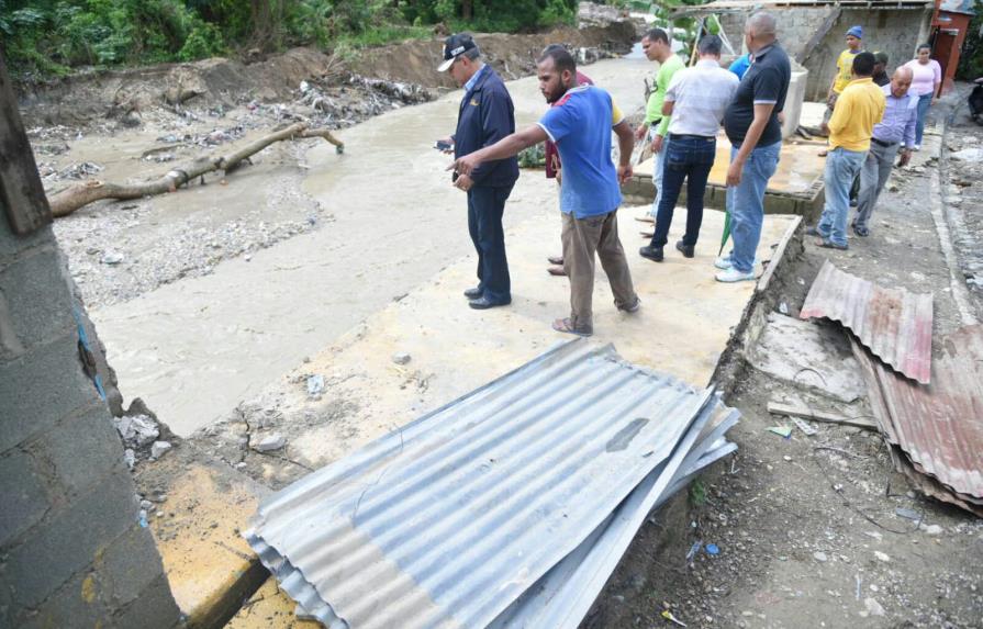 Más de 1,630 viviendas afectadas por las lluvias 