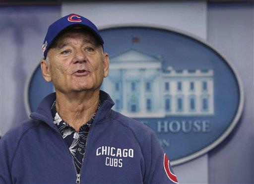 Fanática de Chicago vio partido con boleto le regaló Bill Murray