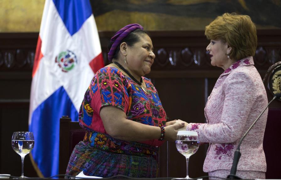 Cámara de Diputados otorga reconocimiento a Rigoberta Menchú