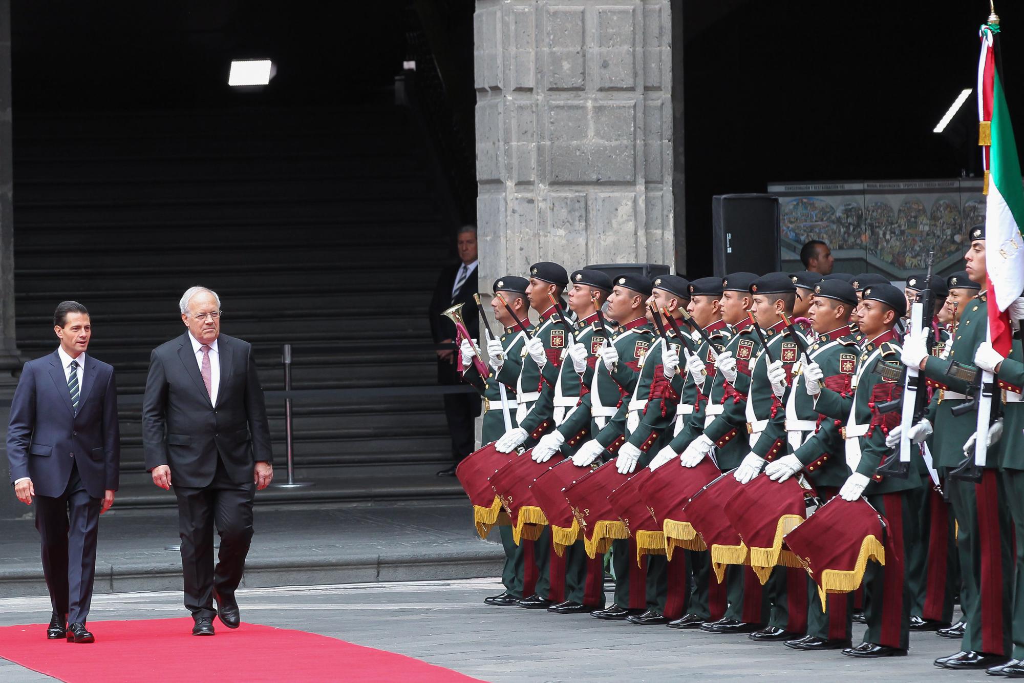 Presidente sueco visita México