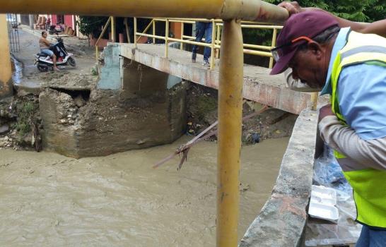 Lluvias afectan redes del alcantarillado en el municipio de Tamboril