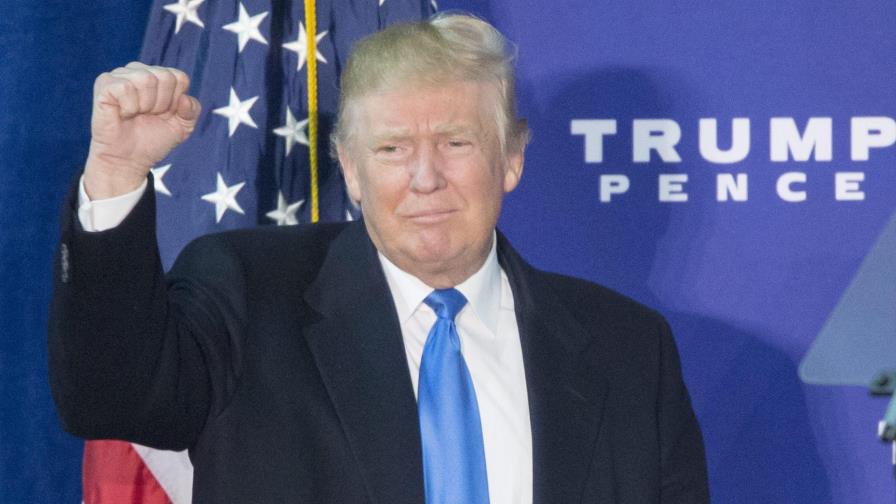 Donald Trump enfocó su esfuerzo de las últimas semanas en estados históricamente demócratas