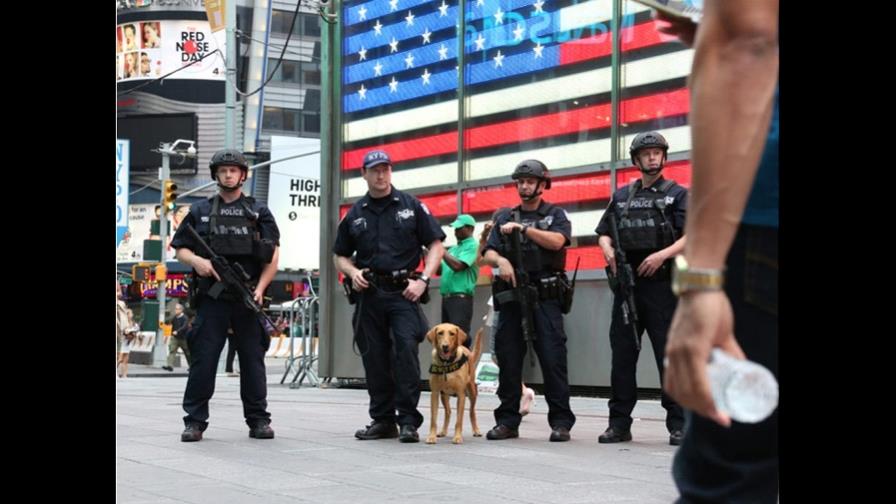 Más de cinco mil policías antiterrorismo protegen a Nueva York en día de elecciones Más de cinco mil policías antiterrorismo protegen a Nueva York en día de elecciones