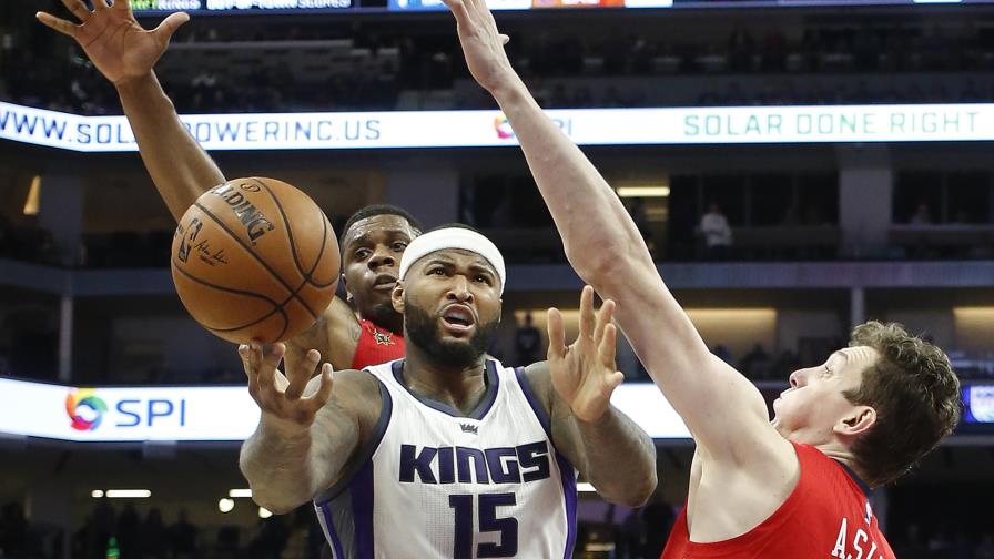 DeMarcus Cousins anota 28 y lidera a Kings en victoria sobre Pelicans 