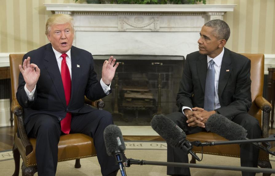 Obama recibe a Trump para iniciar proceso de transición