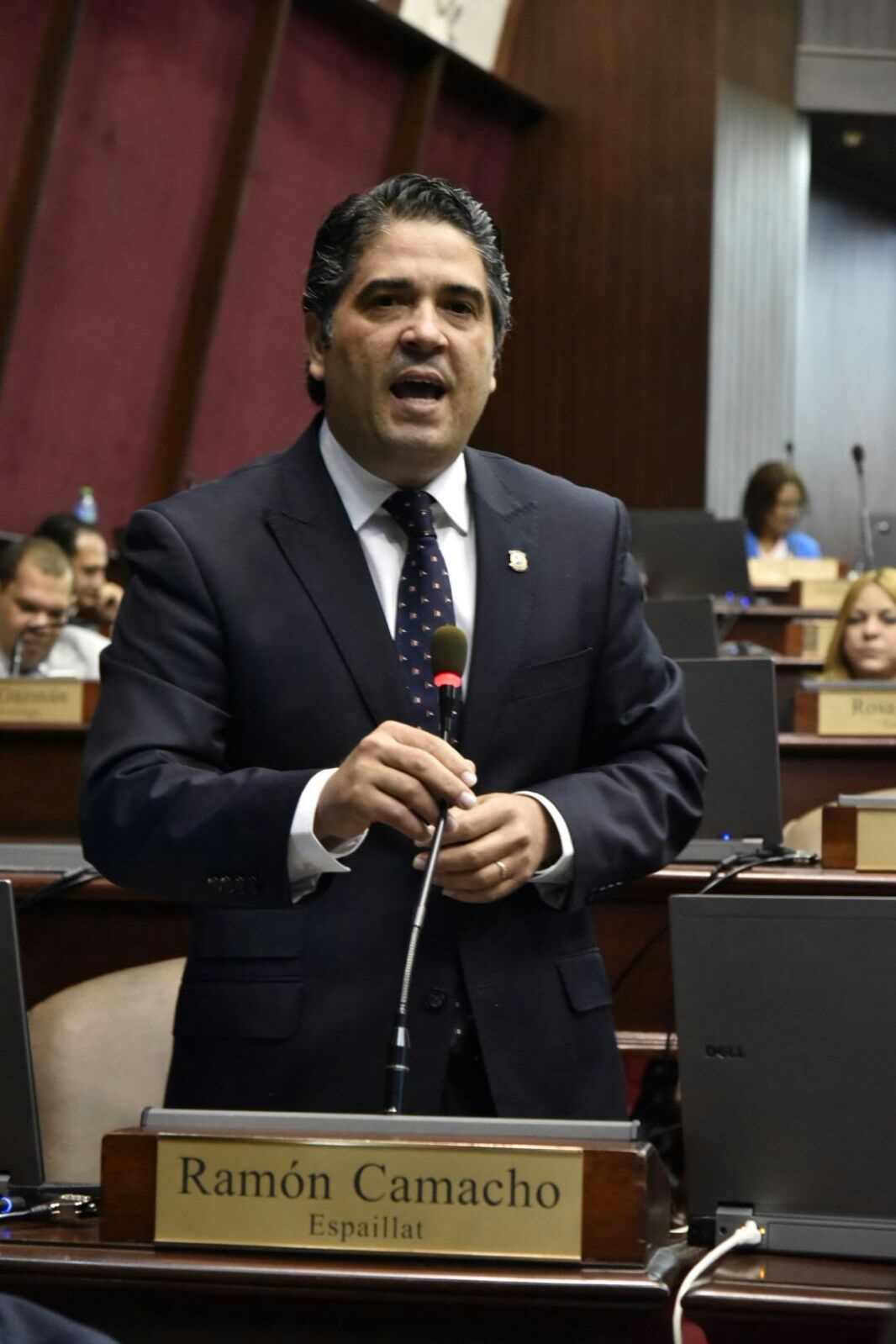 El diputado Noé Camacho