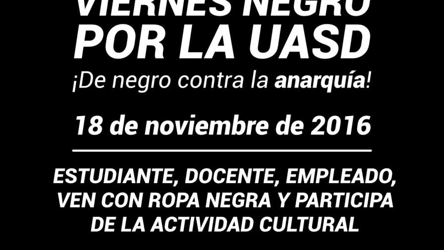 UASD convoca a manifestación contra la violencia en el recinto