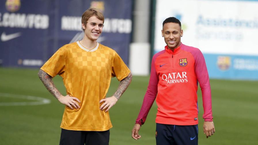 Justin Bieber visita los entrenamientos del Barcelona; Leo Messi regresa Justin Bieber visita los entrenamientos del Barcelona; Leo Messi regresa
