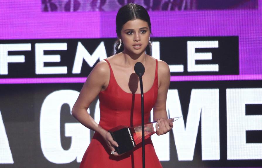 Selena Gómez se sinceró durante los American Music Awards