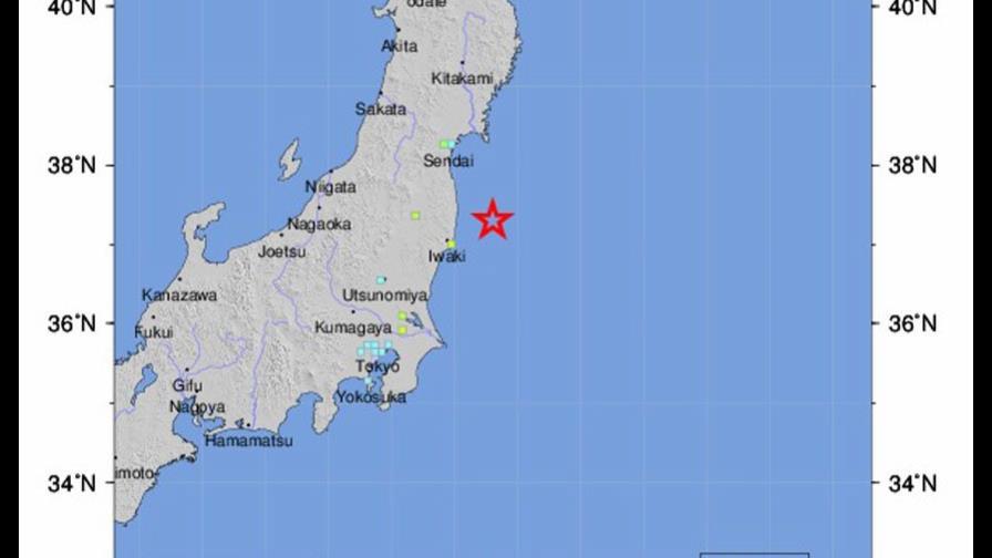 Japón levanta alerta de tsunami en costa noreste