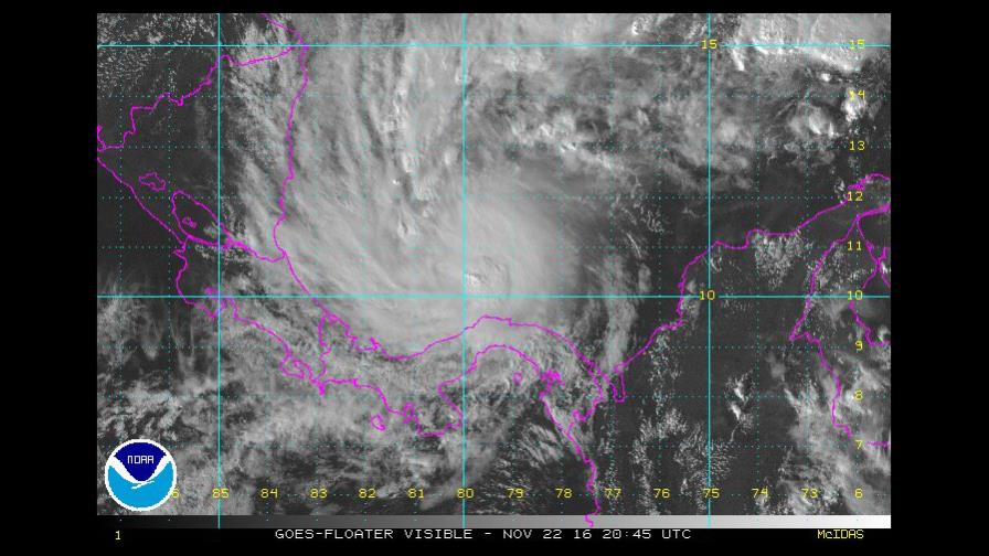 Onamet informa huracán Otto no representa peligro para el país