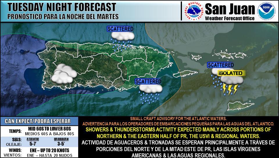 Declaran el estado de emergencia en Puerto Rico a causa de las fuertes lluvias