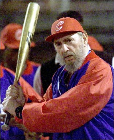 Fidel Castro fue prospecto béisbol
