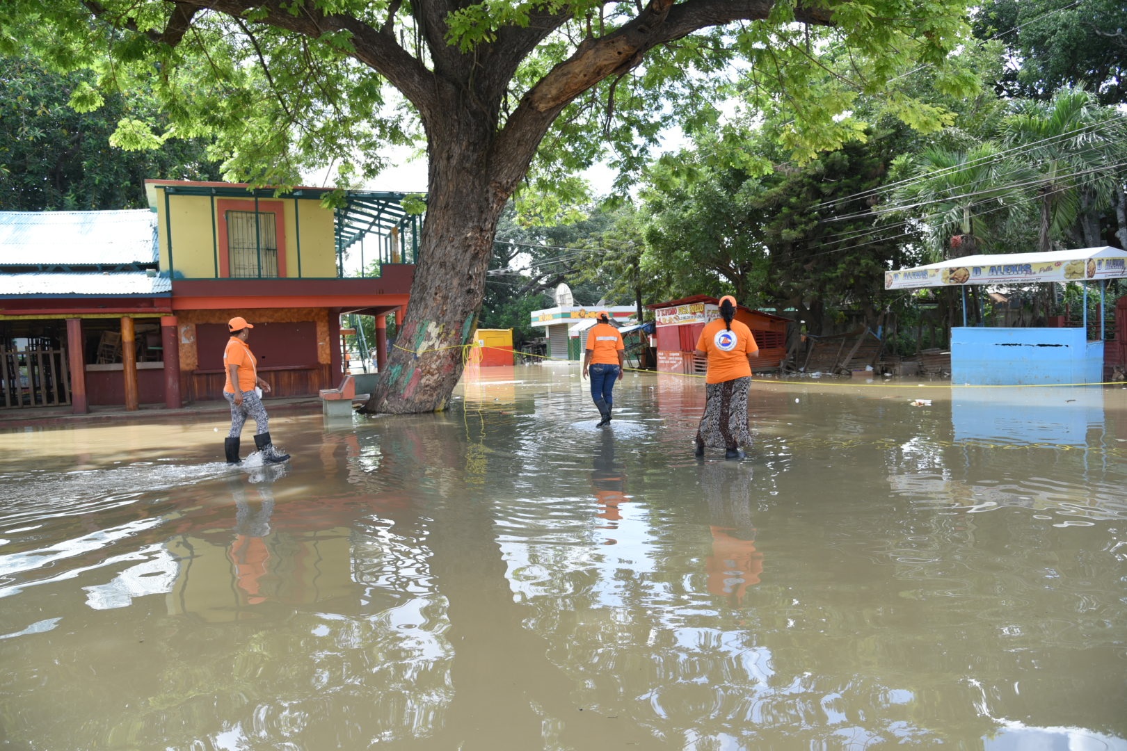 Las inundaciones en la provincia de Montecristi