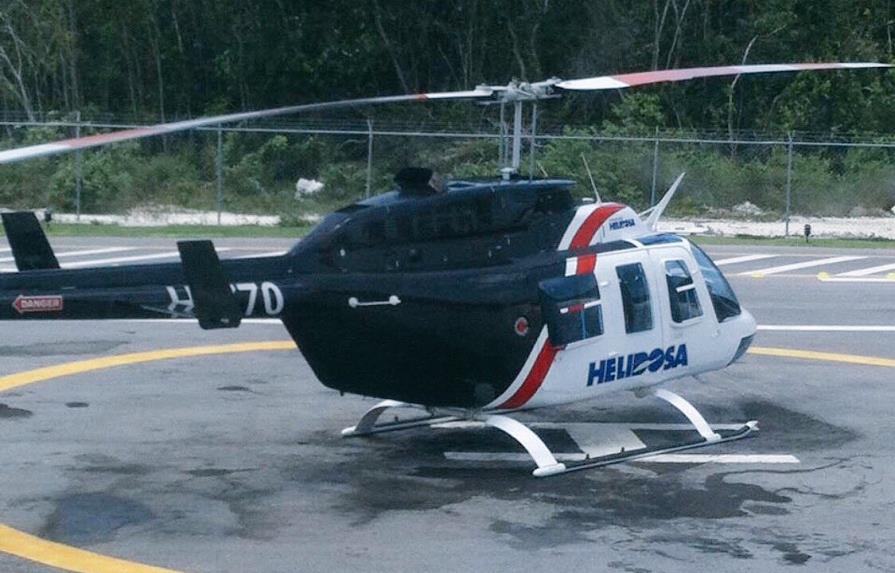Desaparece helicóptero que salió de Puerto Plata 