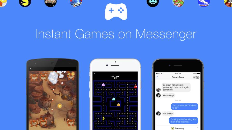 Facebook agrega juegos gratuitos a su Messenger 