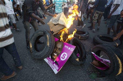 Impugnan resultados preliminares de elección presidencial en Haití