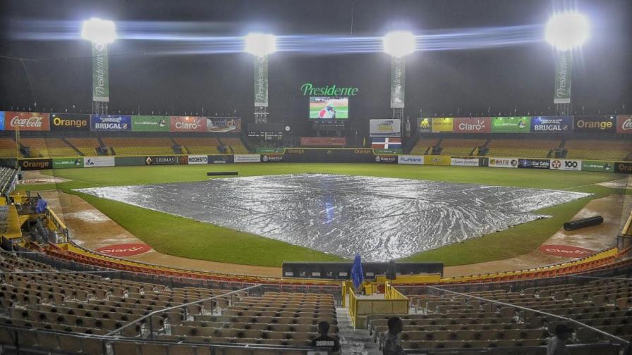 Juego entre Escogido y Águilas, pospuesto por lluvia