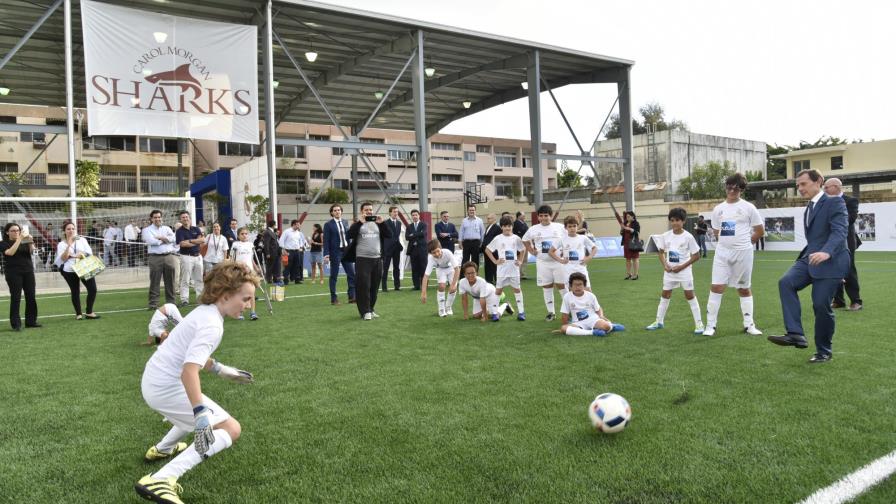 El fútbol del Real Madrid llega a Santo Domingo de la mano de Butragueño El fútbol del Real Madrid llega a Santo Domingo de la mano de Butragueño