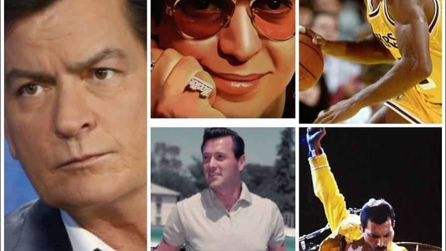 Cinco celebridades diagnosticadas con VIH-SIDA