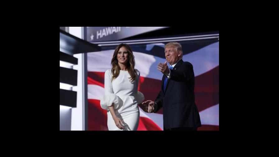 Melania Trump sería marca registrada en su natal Eslovenia Melania Trump sería marca registrada en su natal Eslovenia