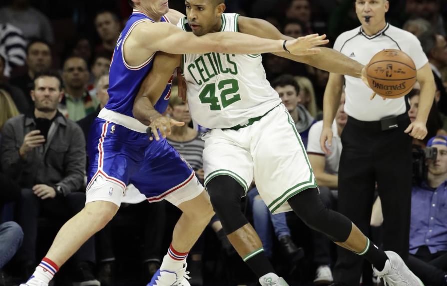 Thomas anota 37 puntos y Horford 11, Celtics vencen a 76ers 