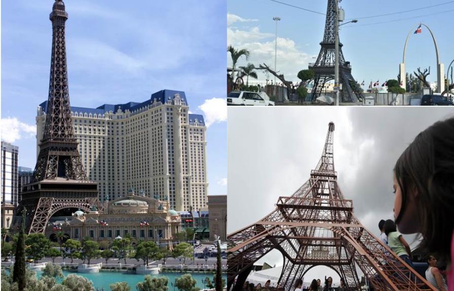 De Estados Unidos y Honduras a Santo Domingo Oeste; las copias de La Torre Eiffel alrededor del mundo