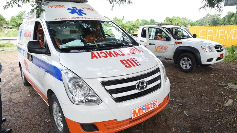 Sistema 911 se estrenó en San Cristóbal y Haina con dos accidentes de tránsito