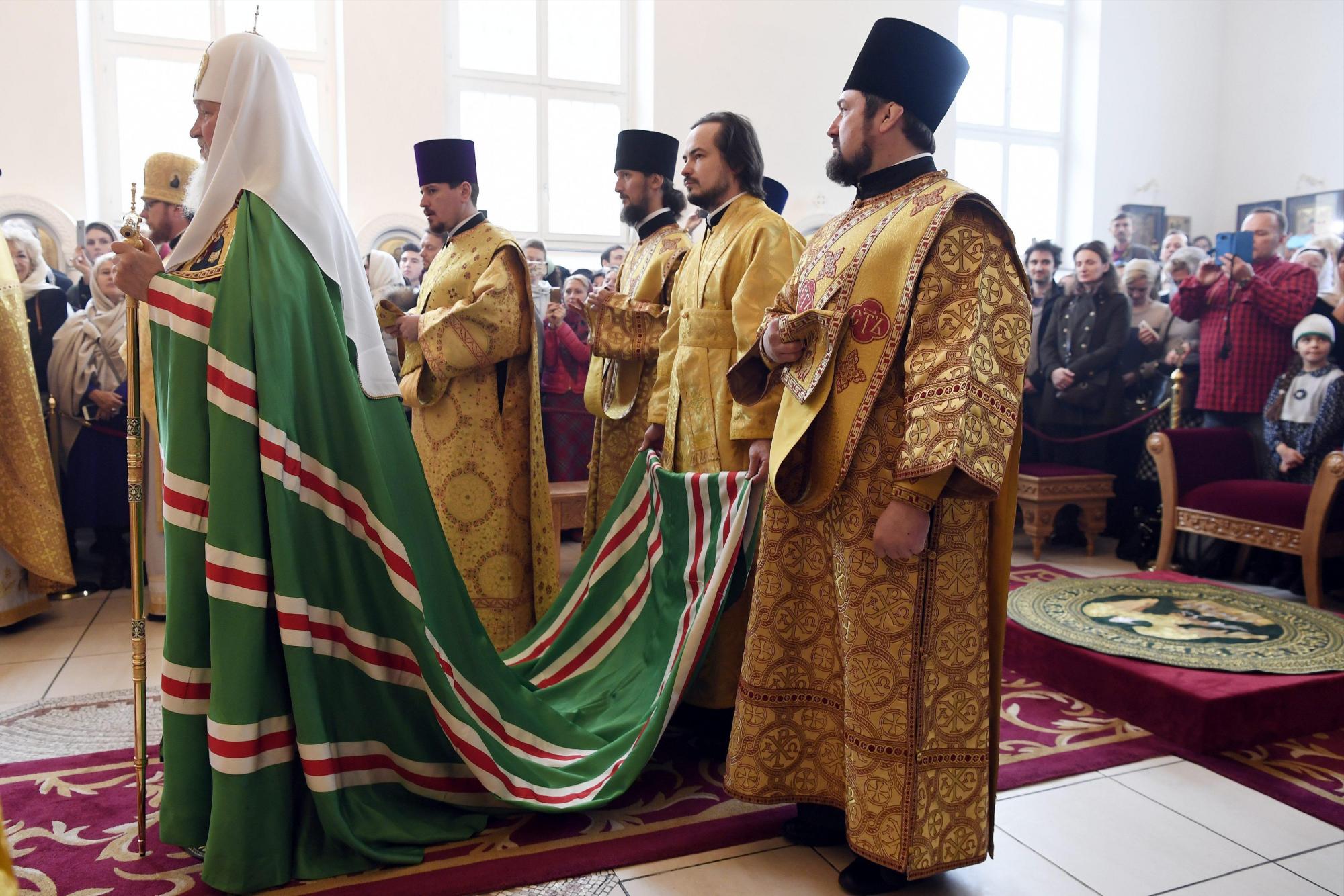 Visita de patriarca Iglesia Ortodoxa Rusa a Suiza
