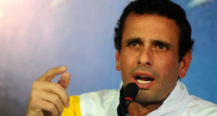 Capriles denuncia que algunos opositores reciben sobornos del chavismo